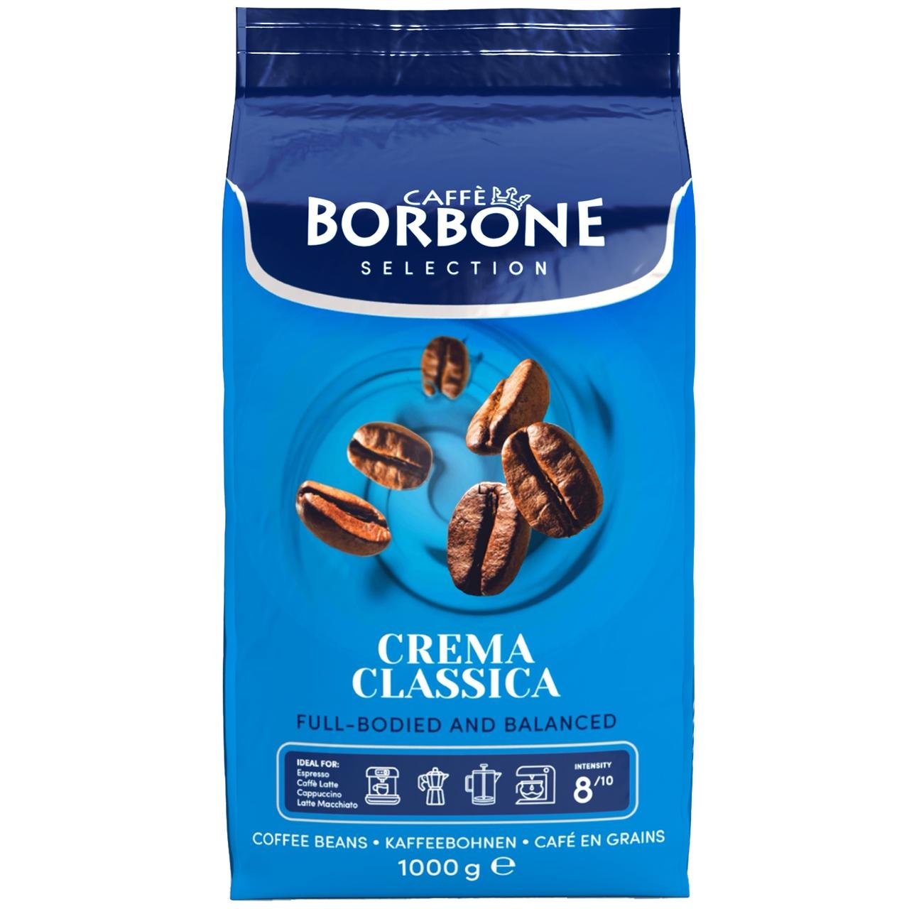 Caffè Borbone на зърна CREMA CLASSICA, 1kg - Image 2