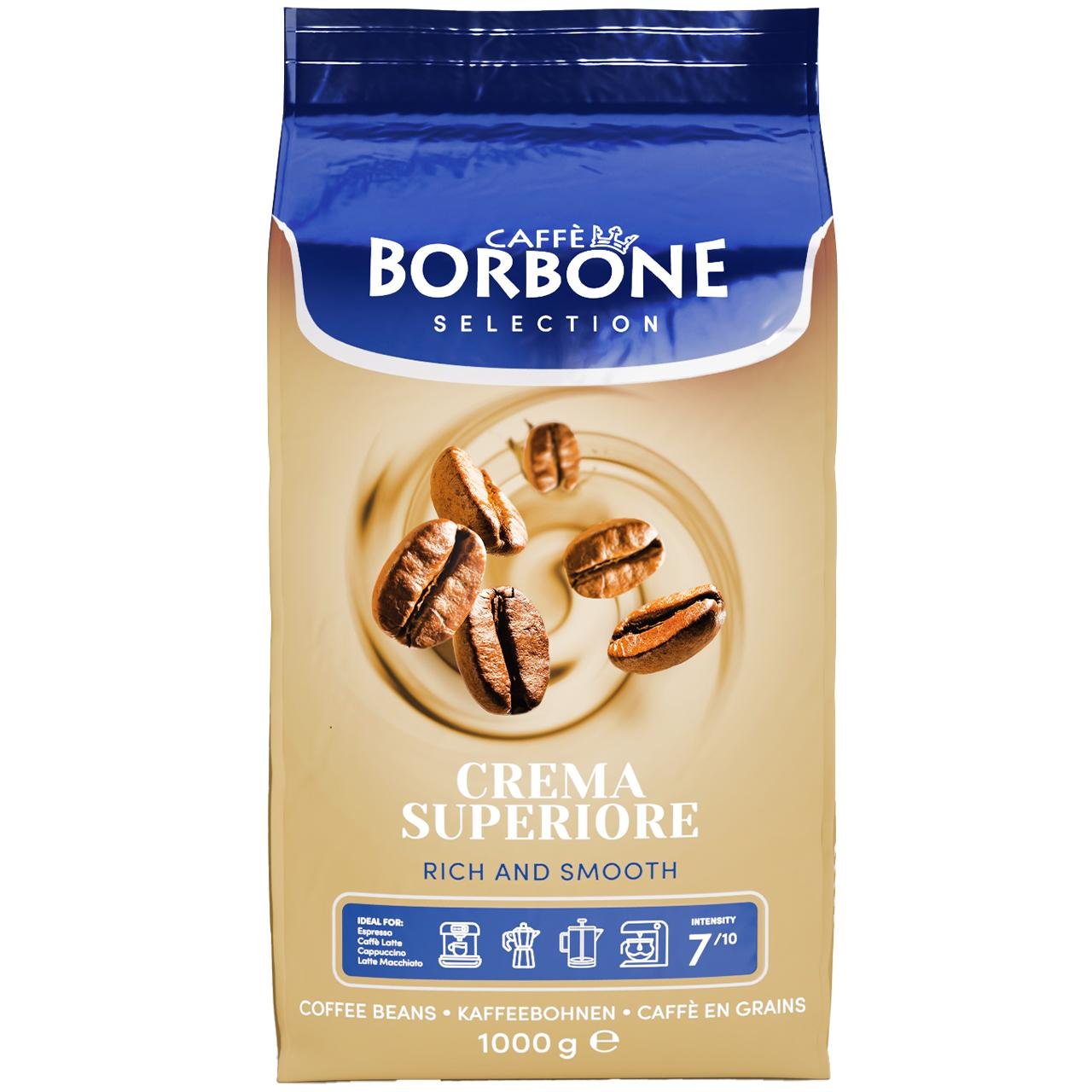 Caffè Borbonе на зърна CREMA SUPERIORE, 1kg - Image 2