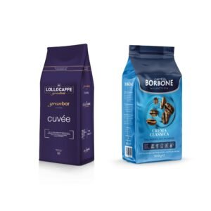 Caffè Borbone CREMA CLASSICA + Lollo Caffè CUVЕE, 2kg