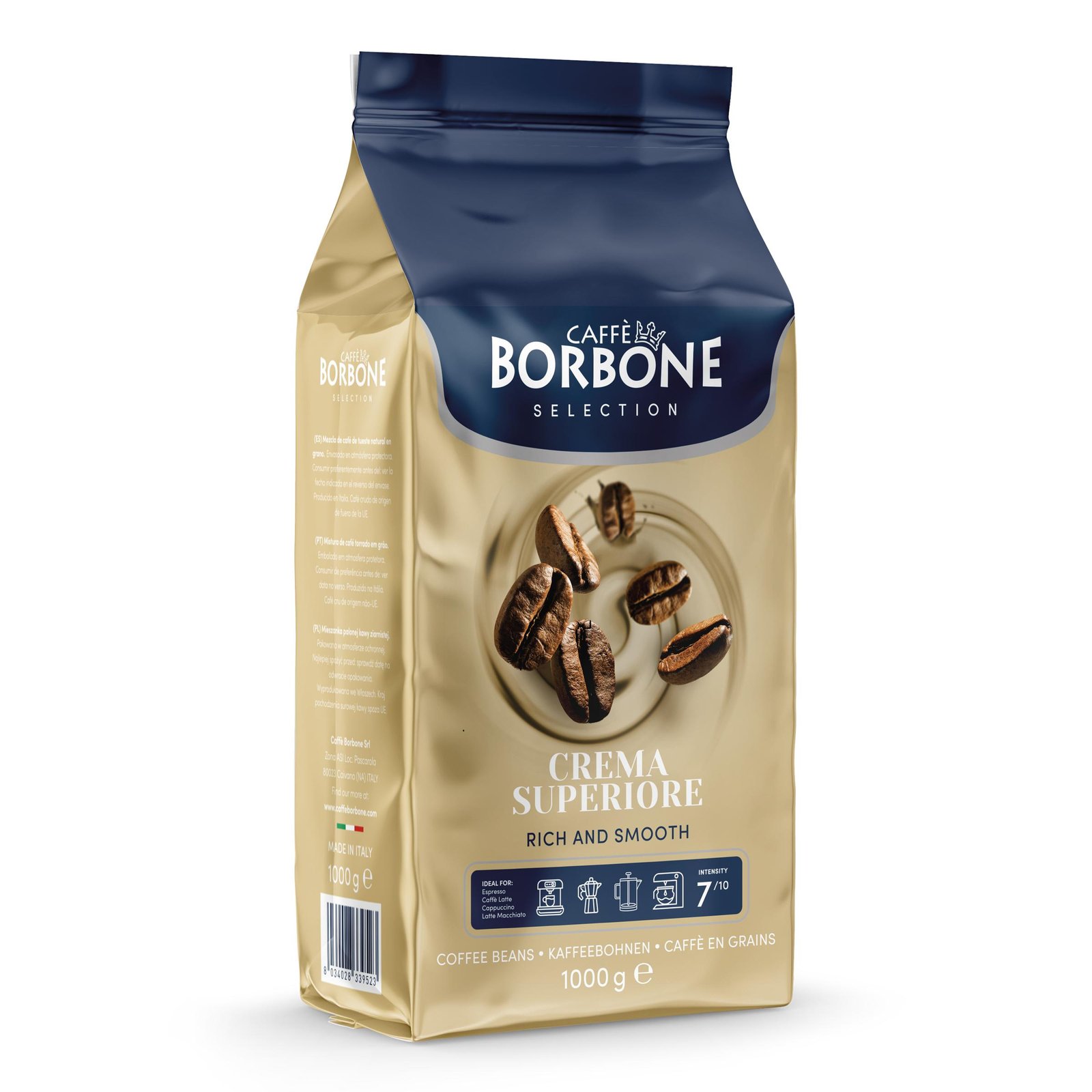Caffè Borbonе на зърна CREMA SUPERIORE, 1kg