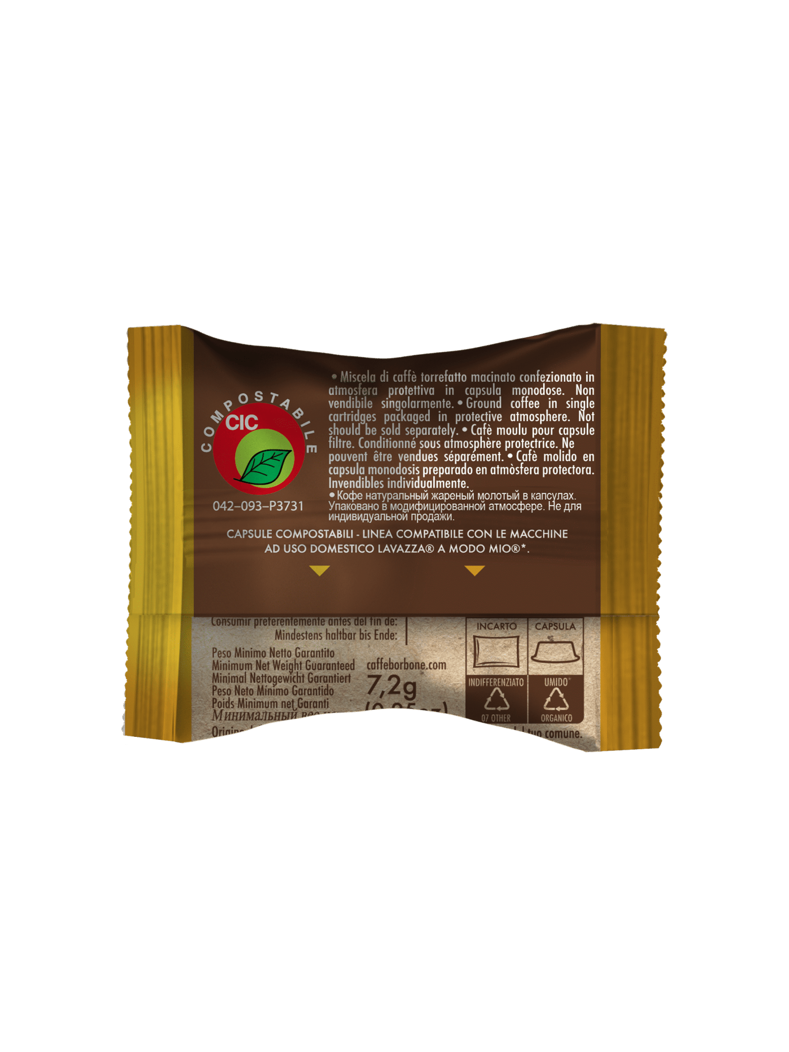 Caffè Borbone алуминиеви кафе капсули A Modo Miо®, ORO, 100 броя - Image 2