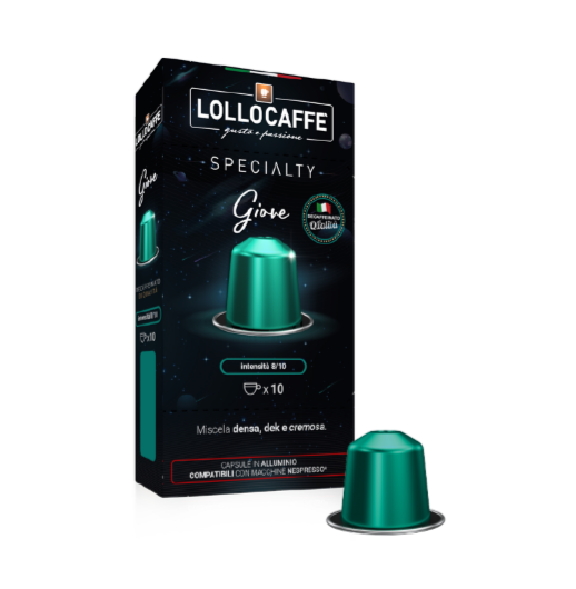 Lollo Caffè алуминиеви капсули Nespresso GIOVE (Без кофеин)