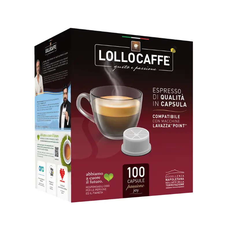 Lollo Caffè капсули Espresso Point®, ARGENTO, 100 броя - Image 2