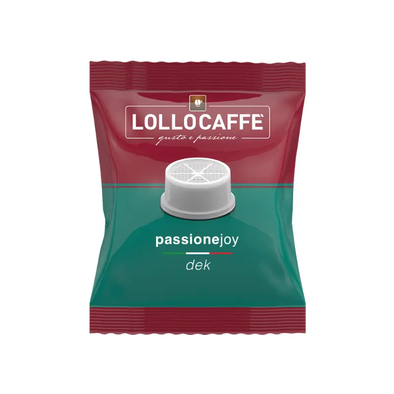 Lollo Caffè капсули Espresso Point®, DEK, 100 броя (БЕЗ КОФЕИН)