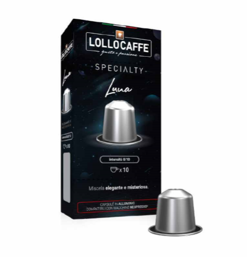 Lollo Caffè алуминиеви капсули Nespresso LUNA