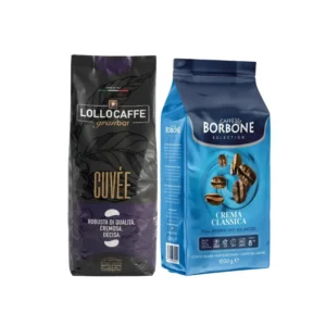 Caffè Borbone CREMA CLASSICA + Lollo Caffè CUVЕE, 2kg