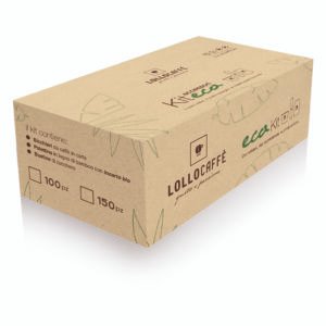 Сет аксесоари за кафе (чаши, бъркалки, захар), 100 броя