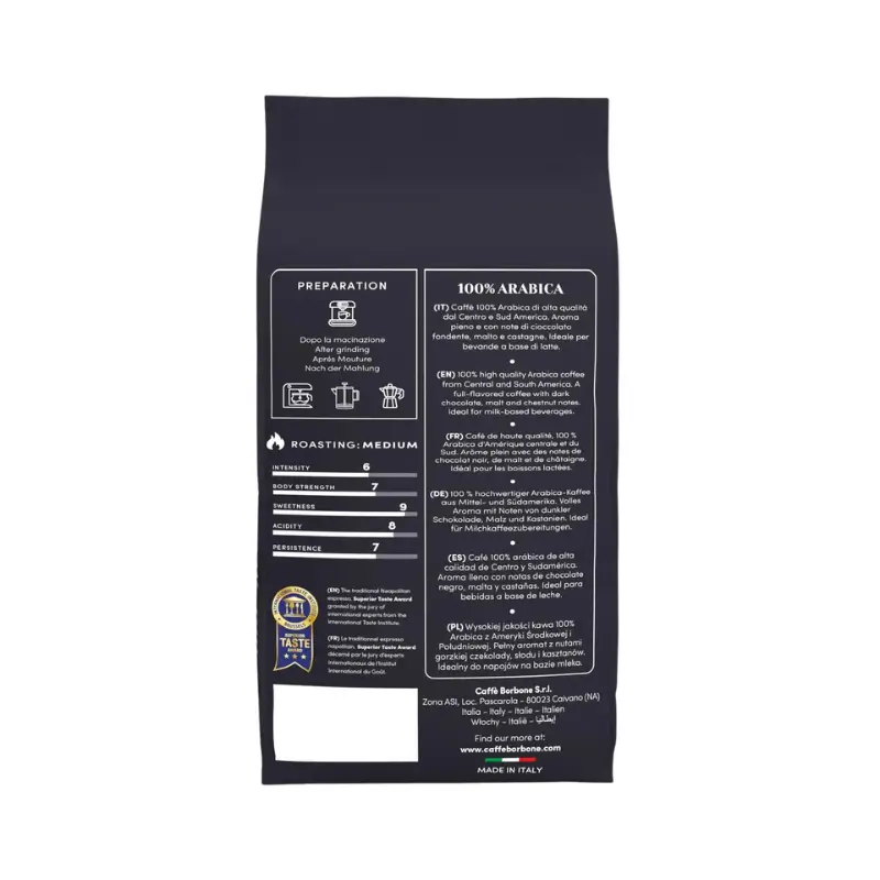 Caffè Borbone на зърна 100% ARABICA, 1kg - Image 3