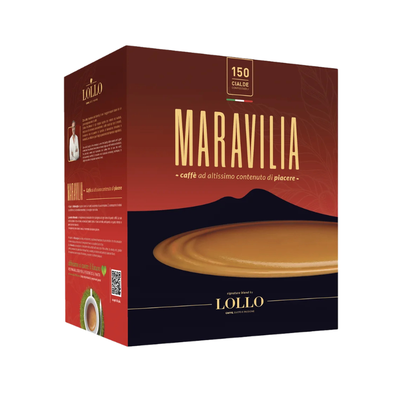 Lollo Caffè филтър дози Maravilia, Ф44, 150 броя - Image 2