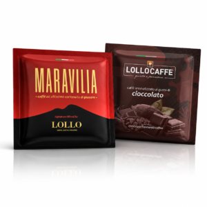 Lollo Caffè филтър дози Maravilia Ф44, 150 броя + филтър дози ШОКОЛАД Ф44, 30 броя