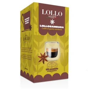 Lollo Caffè филтър дози SAMBUCA, Ф44, 18 броя